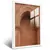 Quadro Sala Arco Marroquino Terracota - Quadros Decorativos Podium - A Maior Marca De Quadros Decorativos do Brasil 
