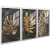 Quadro Trio golden folhas na internet