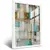 Quadro Sala Abstrato Turquesa Gold - loja online