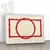 Quadro Sala Abstrato Vermelho Minimal - loja online