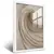 Quadro Sala Abstrato Espiral Nude - loja online