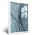 Quadro Sala Abstrato Azul e Preto - Quadros Decorativos Podium - A Maior Marca De Quadros Decorativos do Brasil 