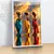 Quadro Sala Mulheres Africanas Sunset