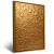 Quadro Sala Textura De Ouro - Quadros Decorativos Podium - A Maior Marca De Quadros Decorativos do Brasil 