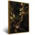 Quadro Sala Folhagem Gold Preto na internet