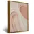 Quadro Sala Abstrato Rosé 3D na internet