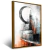 Quadro Sala Abstrata Lua Urbana - Quadros Decorativos Podium - A Maior Marca De Quadros Decorativos do Brasil 