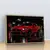 Quadro Sala Garagem Mustang Red Dark na internet
