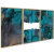 Quadro Trio Sala Abstrato Greenn Gold - Quadros Decorativos Podium - A Maior Marca De Quadros Decorativos do Brasil 