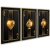 Quadro Trio baralho gold - Quadros Decorativos Podium - A Maior Marca De Quadros Decorativos do Brasil 