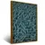 Quadro Sala Escritório Labirinto Azul - loja online