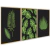 Quadro Trio sala folhagens clean fashion - Quadros Decorativos Podium - A Maior Marca De Quadros Decorativos do Brasil 