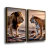 Quadro Duo Leão Vs Tigre Guerra - Quadros Decorativos Podium - A Maior Marca De Quadros Decorativos do Brasil 