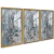 Quadro Trio flor azul - loja online