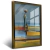 Quadro Sala Abstrato Figura Minimalis - loja online