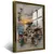 Imagem do Quadro Sala Santorini Pôr do Sol