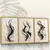 Imagem do Quadro Trio Sala Abstrato Gold Wave