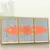 Quadro Trio Sala Listras Navy Coral - Quadros Decorativos Podium - A Maior Marca De Quadros Decorativos do Brasil 