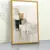 Quadro Sala Abstrato Bege Preto - Quadros Decorativos Podium - A Maior Marca De Quadros Decorativos do Brasil 