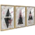 Quadro Trio traços geometricos - loja online
