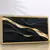 Quadro Sala Abstrato Preto Gold - Quadros Decorativos Podium - A Maior Marca De Quadros Decorativos do Brasil 