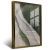 Imagem do Quadro Verde Com Branco Abstrato