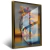 Quadro Sala Cidade Abstrata Floral Lu - loja online