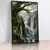 Quadro Sala Cachoeira na Floresta - Quadros Decorativos Podium - A Maior Marca De Quadros Decorativos do Brasil 