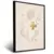 Quadro Lavabo Rosto Abstrato Dourado - Quadros Decorativos Podium - A Maior Marca De Quadros Decorativos do Brasil 