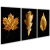 Imagem do Quadro Trio golden black