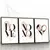 Quadro Trio Sala Love Minimalista - Quadros Decorativos Podium - A Maior Marca De Quadros Decorativos do Brasil 