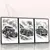 Quadro Trio Sala Escritório Hot Rod - Quadros Decorativos Podium - A Maior Marca De Quadros Decorativos do Brasil 