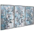 Imagem do Quadro Trio flor azul
