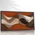 Quadro Sala Abstrato Ondas Terracota - Quadros Decorativos Podium - A Maior Marca De Quadros Decorativos do Brasil 