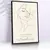 Quadro Suíte Rostos Line Art Nude - Quadros Decorativos Podium - A Maior Marca De Quadros Decorativos do Brasil 