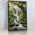 Quadro Sala Cachoeira Tropical - Quadros Decorativos Podium - A Maior Marca De Quadros Decorativos do Brasil 