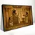 Quadro Sala Egito Cleópatra Dourado - Quadros Decorativos Podium - A Maior Marca De Quadros Decorativos do Brasil 