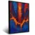 Quadro Sala Abstrato Lava Azul - loja online