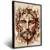 Quadro Sala Jesus Geométrico Luxo - Quadros Decorativos Podium - A Maior Marca De Quadros Decorativos do Brasil 
