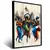Quadro Sala Dança Africana Aquarela - Quadros Decorativos Podium - A Maior Marca De Quadros Decorativos do Brasil 