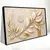 Quadro Sala Suíte Folhagem Gold 3D - Quadros Decorativos Podium - A Maior Marca De Quadros Decorativos do Brasil 