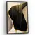 Quadro Sala Abstrato Preto Gold - Quadros Decorativos Podium - A Maior Marca De Quadros Decorativos do Brasil 
