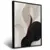 Quadro Sala Abstrato Preto Vinho - Quadros Decorativos Podium - A Maior Marca De Quadros Decorativos do Brasil 