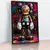 Quadro Sala Pop Art Boneco Grafite - Quadros Decorativos Podium - A Maior Marca De Quadros Decorativos do Brasil 
