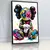 Quadro Sala Pop Art Boneco Grafite - Quadros Decorativos Podium - A Maior Marca De Quadros Decorativos do Brasil 