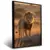 Quadro Sala Leão Safari Dourado - Quadros Decorativos Podium - A Maior Marca De Quadros Decorativos do Brasil 