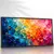 Quadro Sala Abstrato Colorido Luxo - Quadros Decorativos Podium - A Maior Marca De Quadros Decorativos do Brasil 