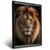 Quadro Sala Leão Realista Dark - Quadros Decorativos Podium - A Maior Marca De Quadros Decorativos do Brasil 