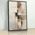 Quadro Sala Abstrato Bege e Marrom - Quadros Decorativos Podium - A Maior Marca De Quadros Decorativos do Brasil 