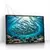 Quadro Casa de Praia Cardume Azul - Quadros Decorativos Podium - A Maior Marca De Quadros Decorativos do Brasil 